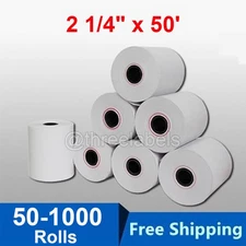 50-1000 Rolls Case 2 1/4" x 50' Cash Register POS Receipt Thermal Paper BPA Free