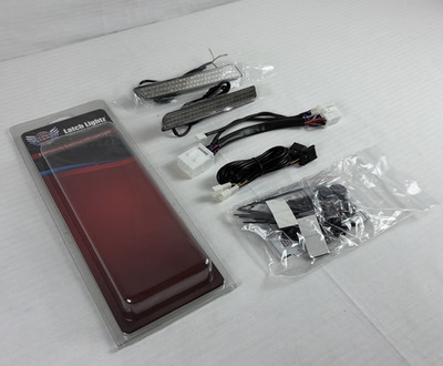 CUSTOM DYNAMICS FOR HARLEY 97-13 TOURING SADDLEBAG LATCH LED LIGHTS 2040-2478