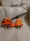 VINTAGE TONKA TRUCK ORANGE CRANE TRUCK 70s Or 80s