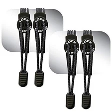 No Tie Shoelaces Stretch Fit Comfort for Slip On Sneakers One Size Fits All