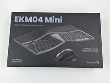 ProtoArc Ergonomic Keyboard Mouse, EKM04 2.4GHz Wireless Ergo Keyboard Mouse