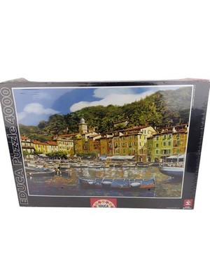 NEW Educa 15170 Portafino 4000 Piece Jigsaw Puzzle VERY RARE FLAW ON PLASTIC BOX