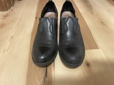 Women’s Black Leather Ankle Boots 39