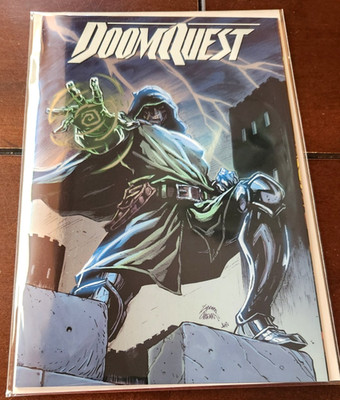DOOMQUEST #1 RYAN STEGMAN FOIL VARIANT MARVEL COMICS 2026 NEW UNREAD BAG / BOARD