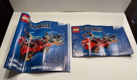 LEGO NINJAGO: X-1 Ninja Charger (70727) w/ Box, instructions, and minifugres