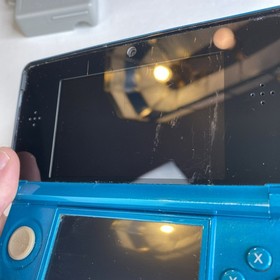 Nintendo 3DS Handheld Video Game Console Blue CTR-001 (USA) W Charger Stylus