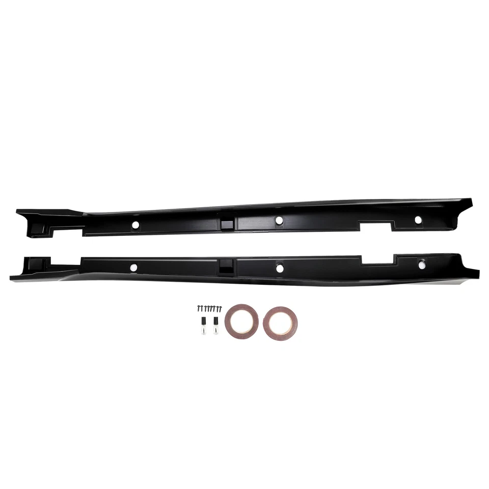 Side Skirt Extensions YF JDM Style For 10th Honda Accord 2018 2019 2020-2022 Foto 3 de 4