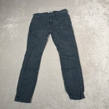 Nili Lotan Pants Womens 0 Blue Navy East Hampton Chino Cotton Stretch Casual