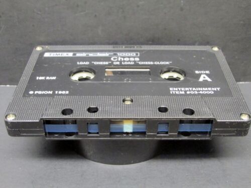 Schach, Timex Sinclair 1000, 1983, Kassette & Handbuch, nie benutzt - Bild 4 von 4