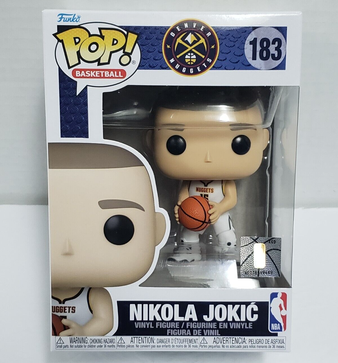 NIKOLA JOKIC - Denver Nuggets - Funko POP! NBA #183 Collectible