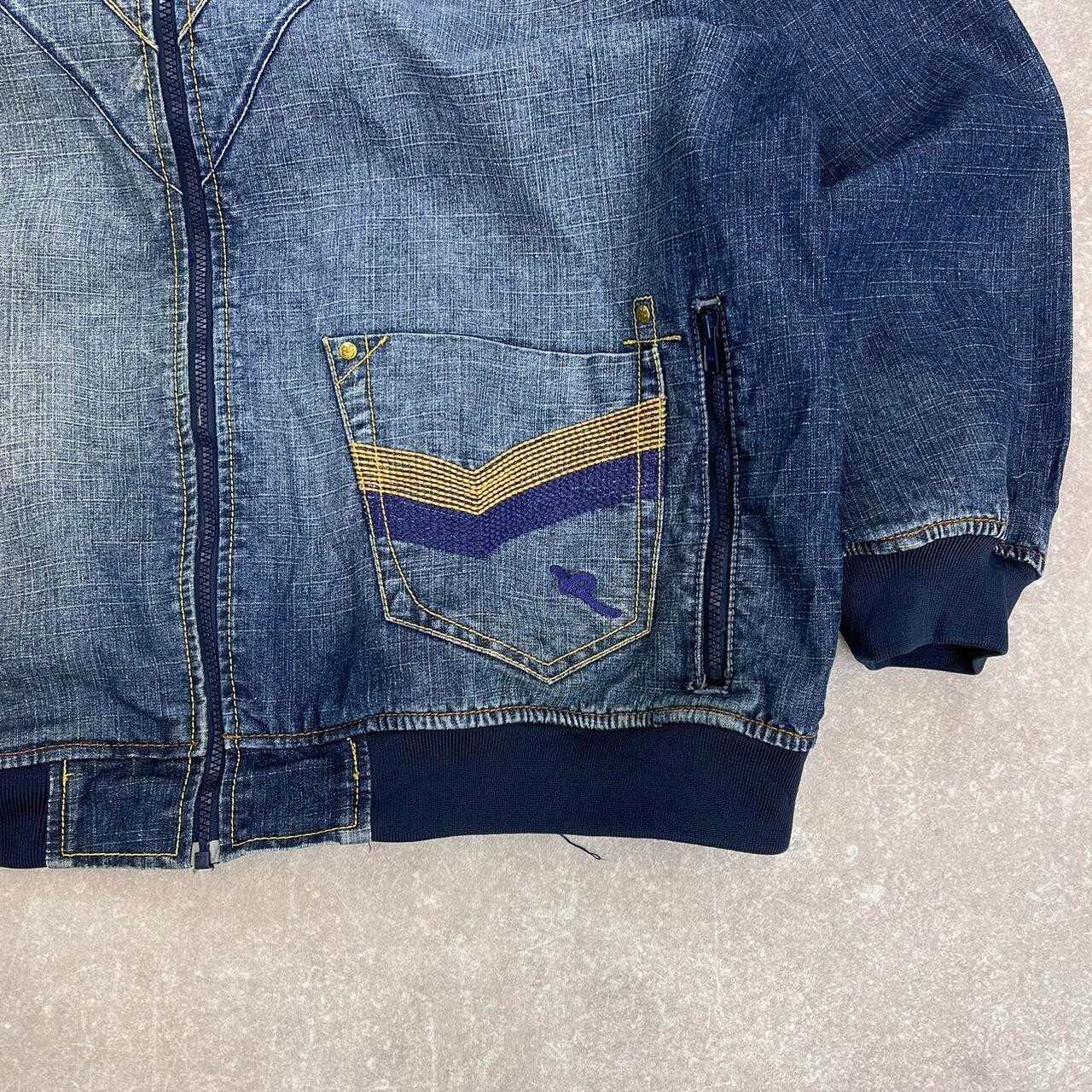 Rocawear bomber jacket, 3XL, baggy hip hop skate jacket image 3