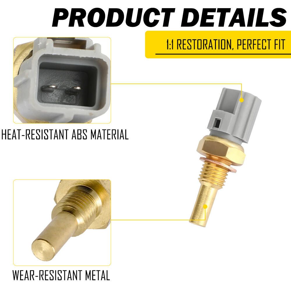 Toyota Camry Temperature Sensor Engine Coolant Temperature Sensor For Toyota Camry, Celica, Avalon, Mazda RX-8 & More Toyota Camry Coolant Temperature Sensor 89422-20010 - Foto 2