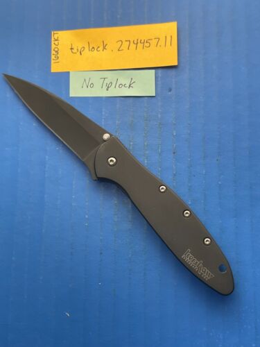 Kershaw 1660CKT Black Leek Assisted Open Pocket Knife - Parts or Repair - Picture 27 of 36