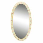 Oval Bathroom Mirror Victorian Style Poly Flower Frame Design Renovators Supply