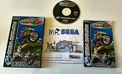 MANX TT SUPERBIKES für SEGA SATURN SELTEN & SCHWER ZU FINDEN