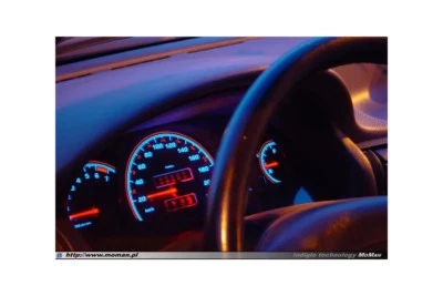 Opel Calibra Design 2 Glow Plasma Cadrans de Compteur Vitesse Shift Indicateurs - Photo 1/4