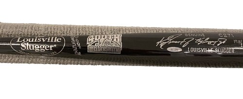 Lazaro Montes signed game used bat Seattle Mariners baseball