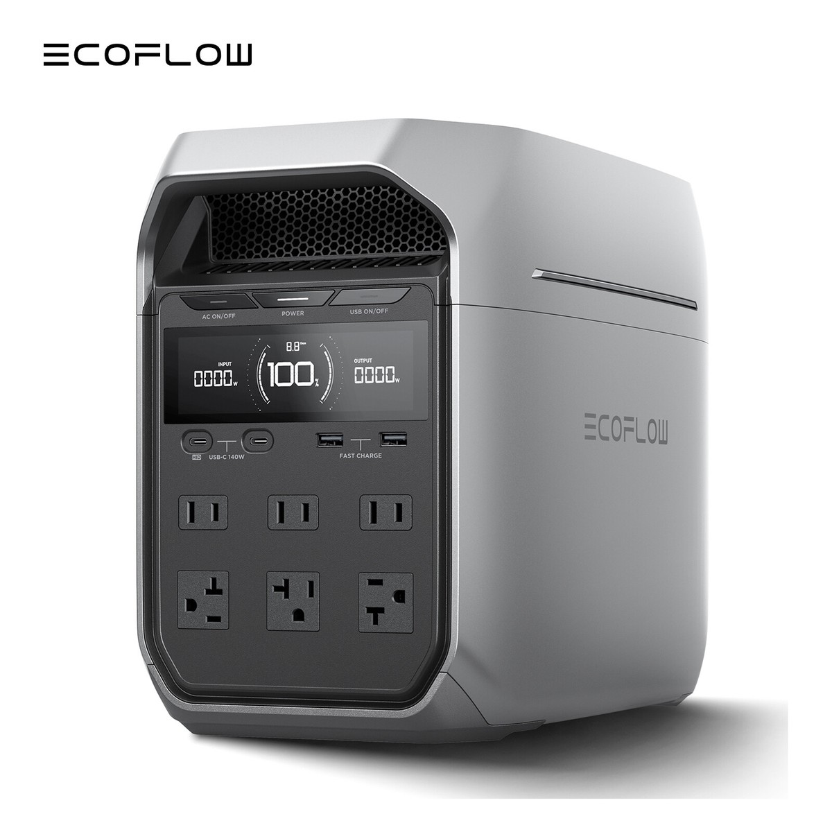 EcoFlow DELTA 3 Plus 1024Wh Portable Power Station LFP Battery for