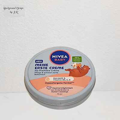 75Ml Nivea Baby My First Cream With Almond Oil & Vitamin B5, C, E Hypoallergenic