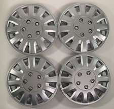16" Set of 4 Wheel Covers fits R16 Tire & Steel Rim Snap On Full Hub Caps* 15''