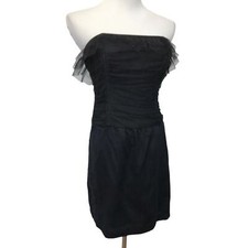 G By Guess Dress Womens Medium Strapless Black