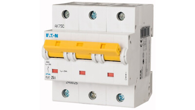 EATON Leitungsschutzschalter 3P C 25A 25kA AC PLHT-C25/3 248034