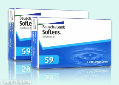 Soflens 59 Bausch&Lomb 2x6 Kontaktlinsen - Alle Stärken