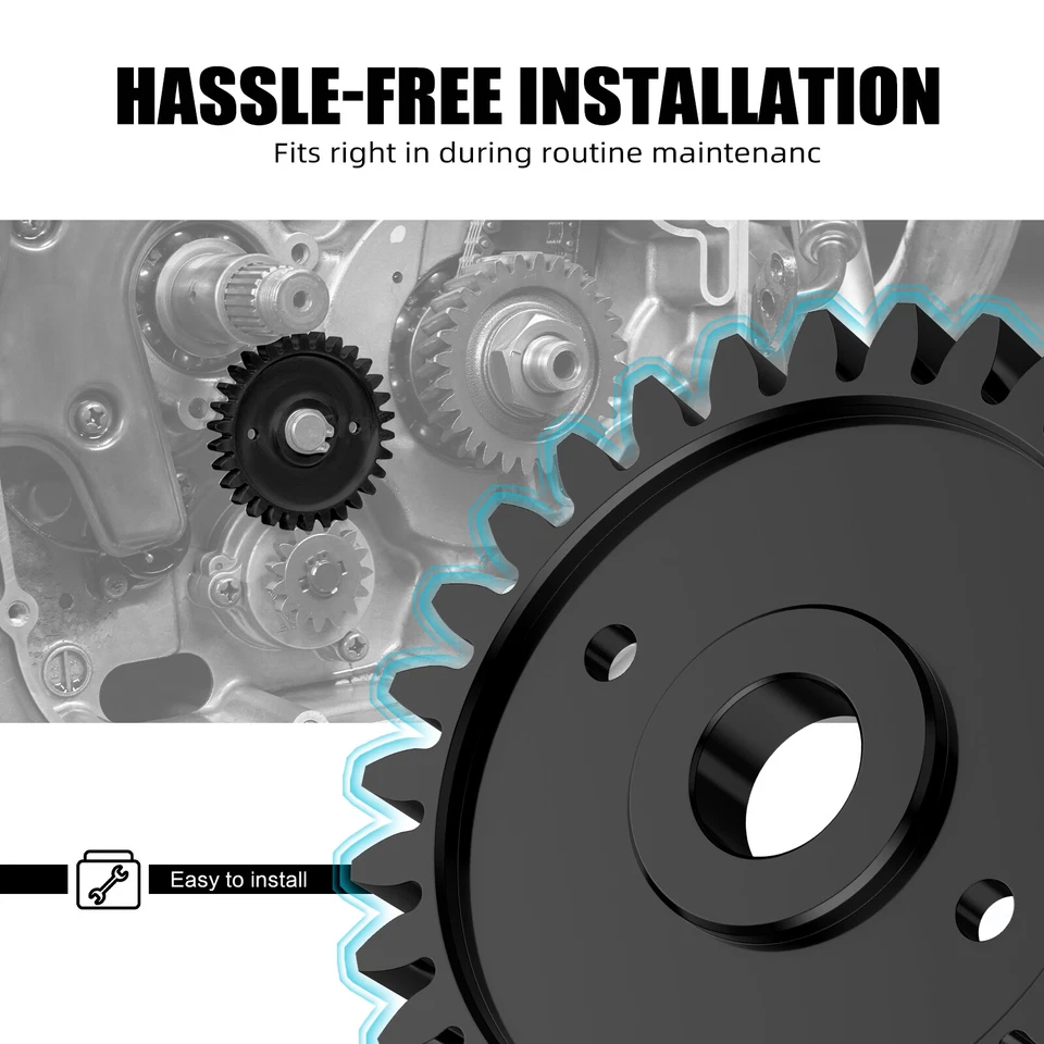 NICECNC Aluminum Engine Oil Pump Idler Gear for Suzuki DR650SE1996–2025  - Image 3 of 4