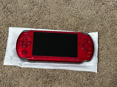 Sony PlayStation PSP 3000 Radical Red w Box | Charger & Battery