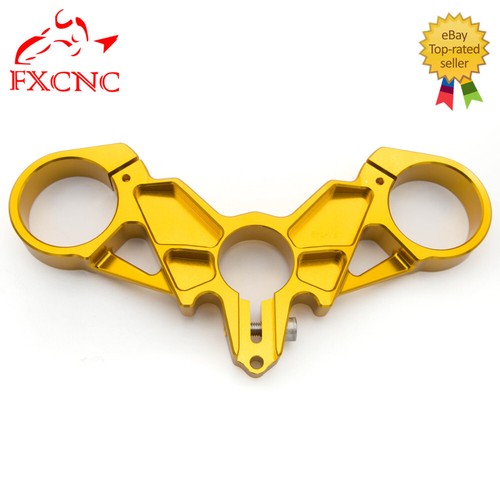 Horquillas de 53 mm montaje de abrazadera superior delantera triple árbol FXCNC para Ducati 749 848 999 FXCNC - Imagen 9 de 9