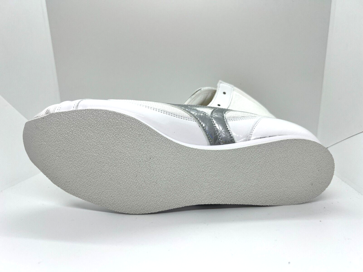 MIZUNO Boxing Shoes Finisher LOW White Silver Polygon 21GA230011