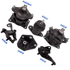 Engine Motor & Transmission Mount Kit 6PCS For Honda Accord 2.4L Auto 2003-2007