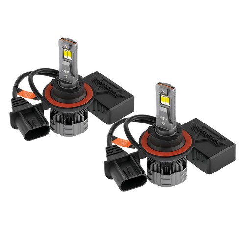 AUXBEAM Canbus H13 9008 LED Headlight Bulbs High Low Beam 110W 24000LM White 2x - Picture 11 of 22