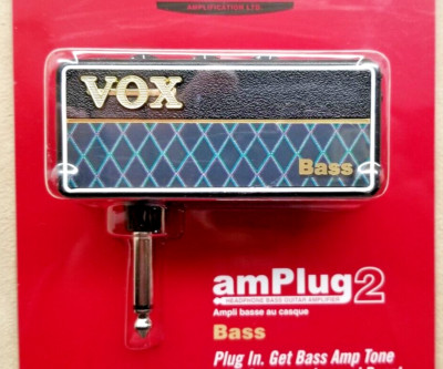 Vox AP2-BS AmPlug 2 Headphone Guitar Amplifier - Bass