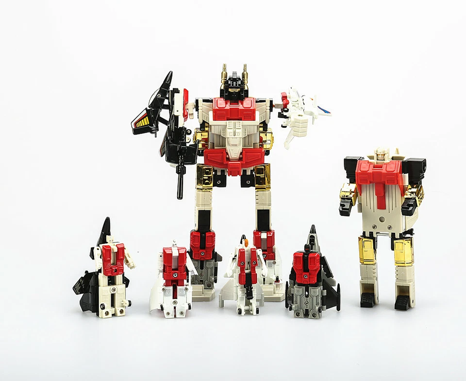 Transformers G1 Superion Set Silverbolt Slingshot Skydive Air Raid Fireflight  - Image 2 of 4