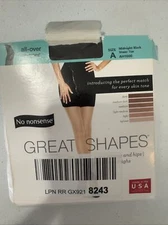No nonsense Great Shapes All-Over Shaper Size A (AH1000) Midnight Black New