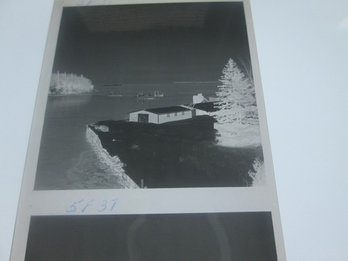 FOUR (4) 1963 FILM NEGATIVES, IN UNMARKED ENVELOPE. LOOK LIKE MAINE HARBORS - Picture 3 of 6