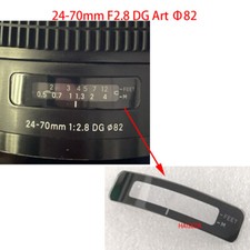 New Window Glass for SIGMA 24-70mm F2.8 DG  82 Lens Replacement Repair Parts