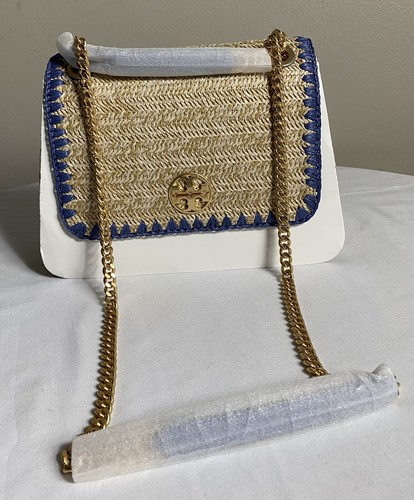 tory burch straw shoulder bag