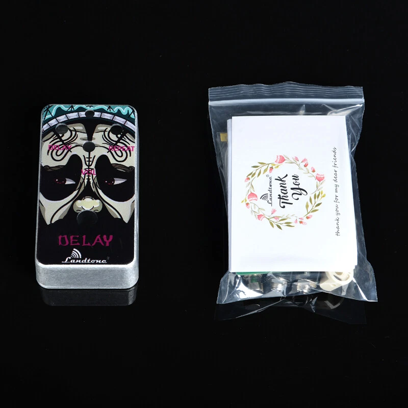    Zum Selbermachen Landtone Verzögerung Gitarrenpedal alle Kits mit 1590B und 3PDT 9PIN Fußschalter - Bild 3 von 4