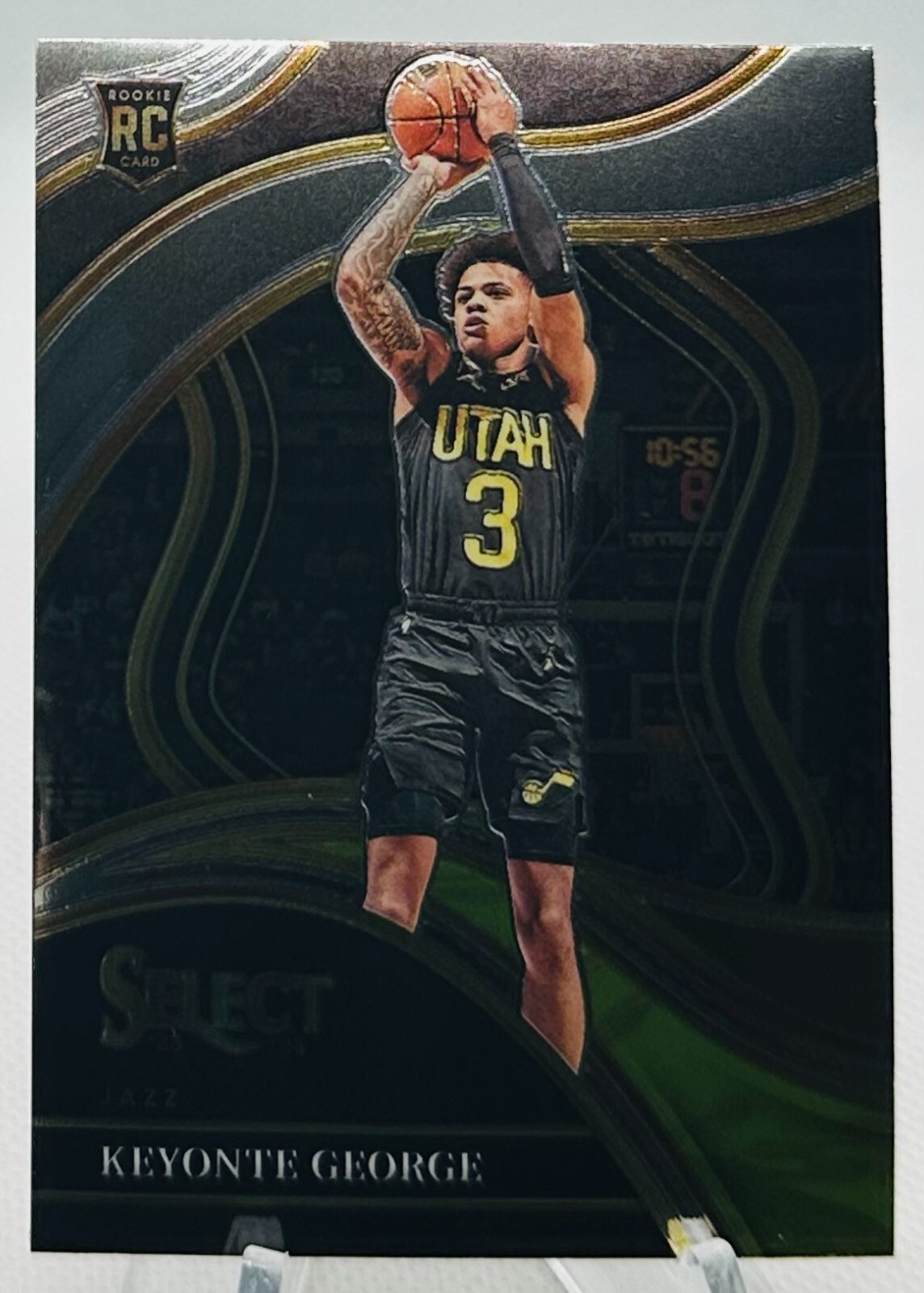 2023-24 Panini Select Courtside Hobby Rookies Keyonte George Jazz Rc #295