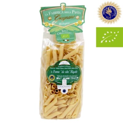 Gragnano PGI Rigate Zite Penne Organic
