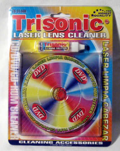 クリーン [DVD] wyw801m CD DVD CD-ROM Laser Lens Cleaner Compact Disc Dry/Wet Laser