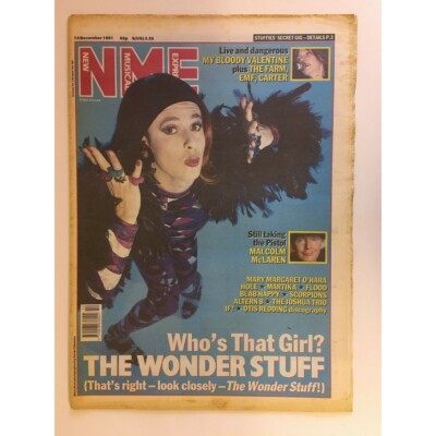 NEW MUSICAL EXPRESS NME MAGAZINE 14 DECEMBER 1991 MALCOLM McCLAREN  LS
