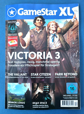 Gamestar XL .. Dezembe/12/2022..Gratisspiele im Wert von 33 .. Victoria 3 .. NEU