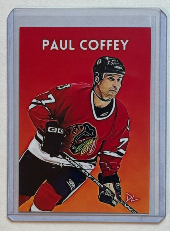 Paul Coffey Limited Edition Artist Signed 