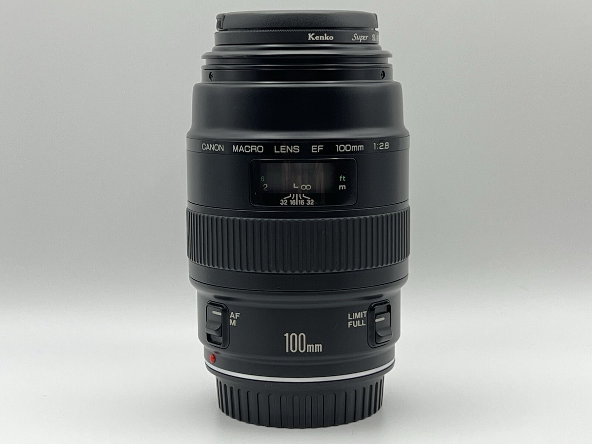 Top Mint Canon EF 100mm F/2.8 Macro AF Portrait Lens W/Lens Top Mint Canon EF 100mm F/2.8 Macro AF Portrait Lens W/Lens