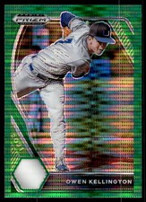 2021 Prizm Draft Picks #PDP102 Owen Kellington Green Pulsar Prizm NRMT or Better