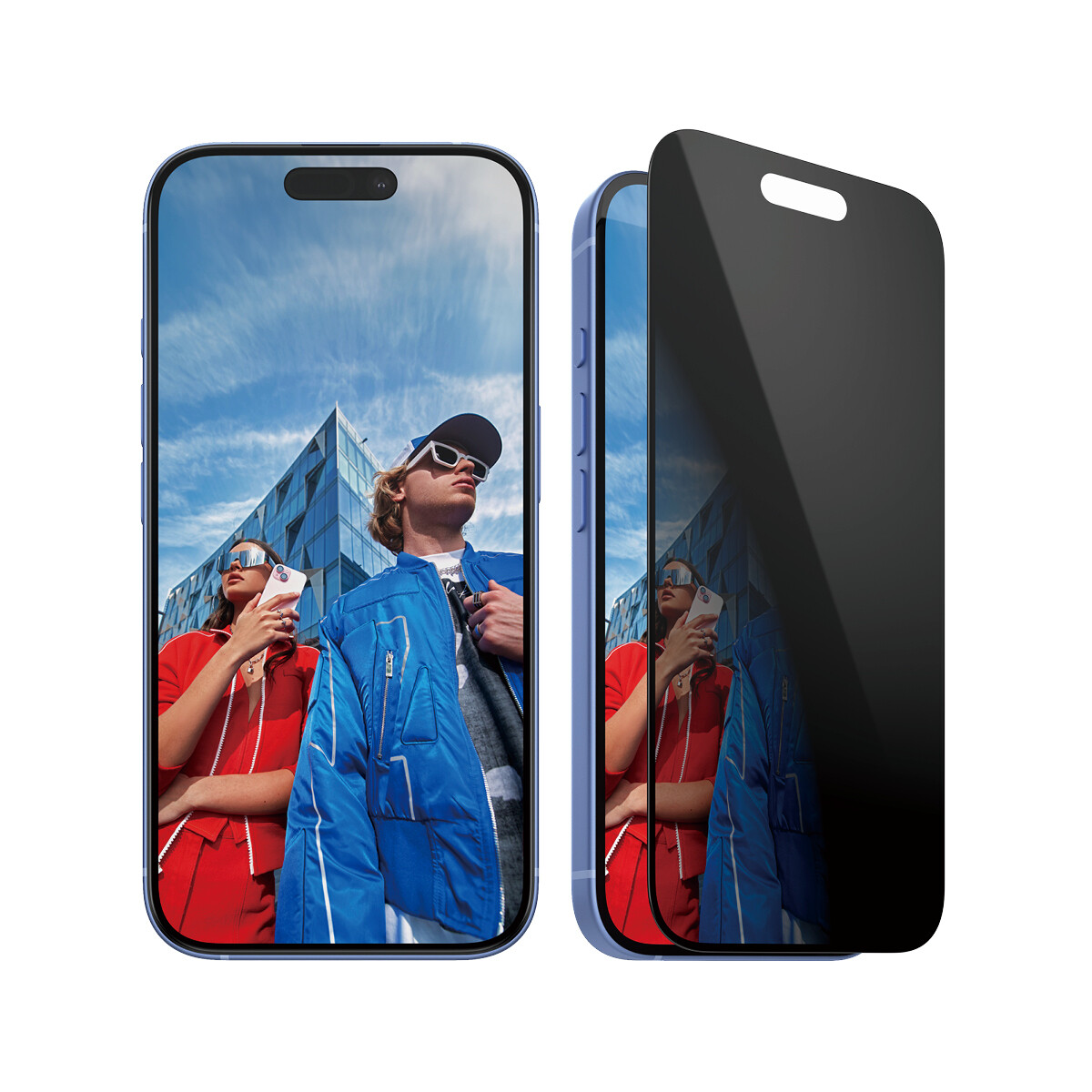 Panzerglass Schwarz Schutzfolie Privacy Ultra-Wide Fit Easyaligner Für Apple Iphone 16 / 15, Gehärtetes Glas, Full Glue - Bild 8