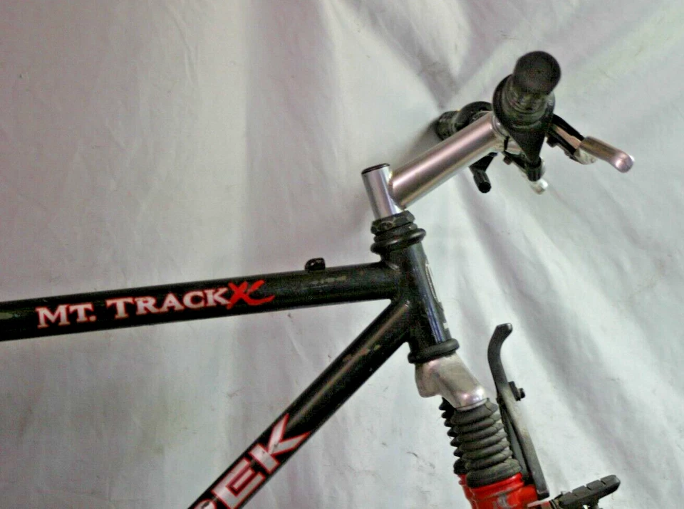 Cuadro de bicicleta Trek 830 MTB 1997 17,5" rígido medio acero cromado remitente a EE. UU. Foto 3 de 4